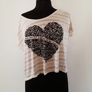 Offers 👍 Wide Neck Graphic Tee